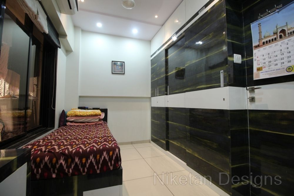 Niketan's interior design for simple yet designer look bedrooms